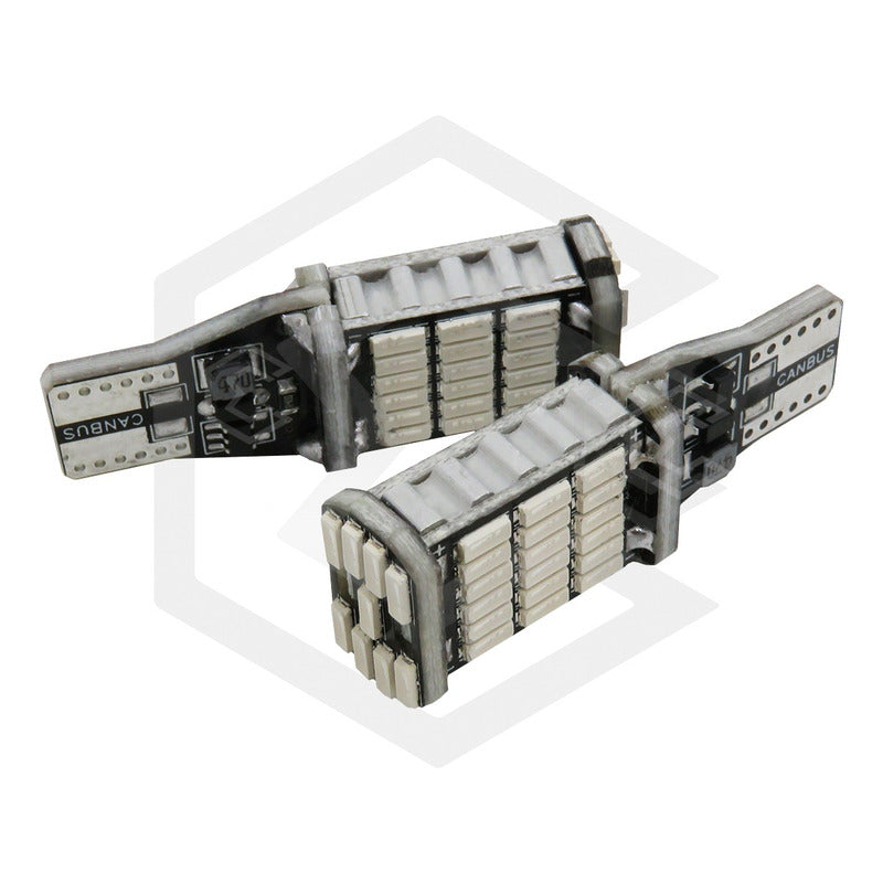 2 Foco De Pellizco Led T15 W16w T16 921 Canbus Para Reversa