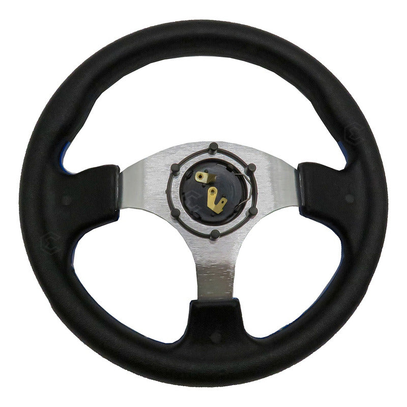 Volante Deportivo Universal De Metal Con 8 Pernos 320mm