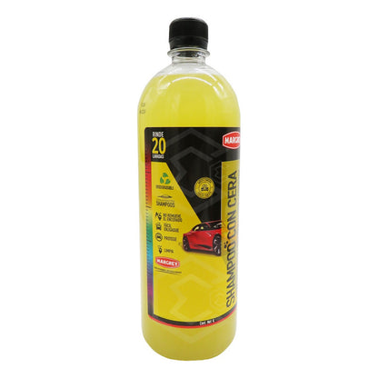 2 Shampoo Con Cera Platinum Auto Moto 1l Alta Espuma Margrey
