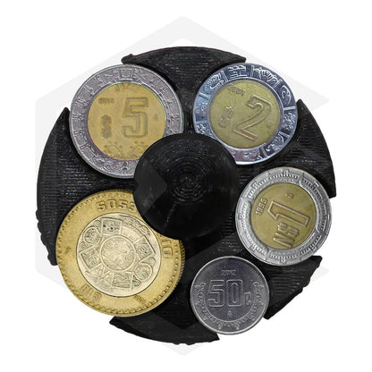 1 Porta Monedas Porta Vasos Auto Con Contador Taxi Uber Didi