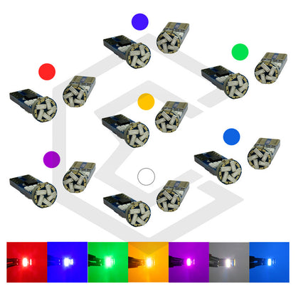 Kit 5 Par Focos De Pellizco 15 Led Canbus Alta Intensidad