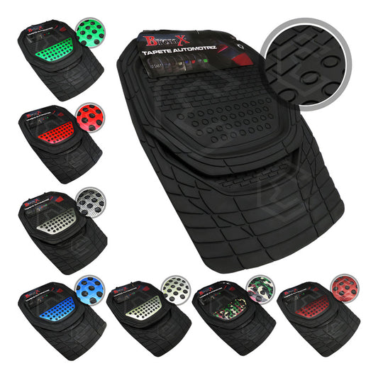 Tapete Tipo Charola Uso Rudo Auto Camioneta Juego 4 Piezas