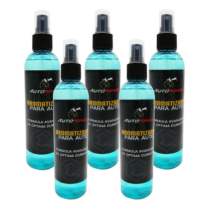 5 Aromatizantes Auto Desodorante Liquido Casa Oficina 270ml