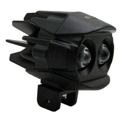 Faros Ovalado Bicolor 3 Funciones 12 Led 5500lm 25w 12-24v