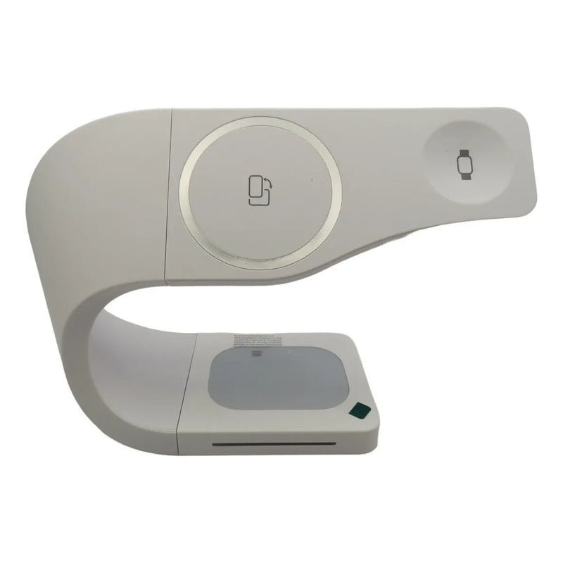 Base De Carga Inalámbrica iPhone 8 A 14 AirPods Watch 3 A 1