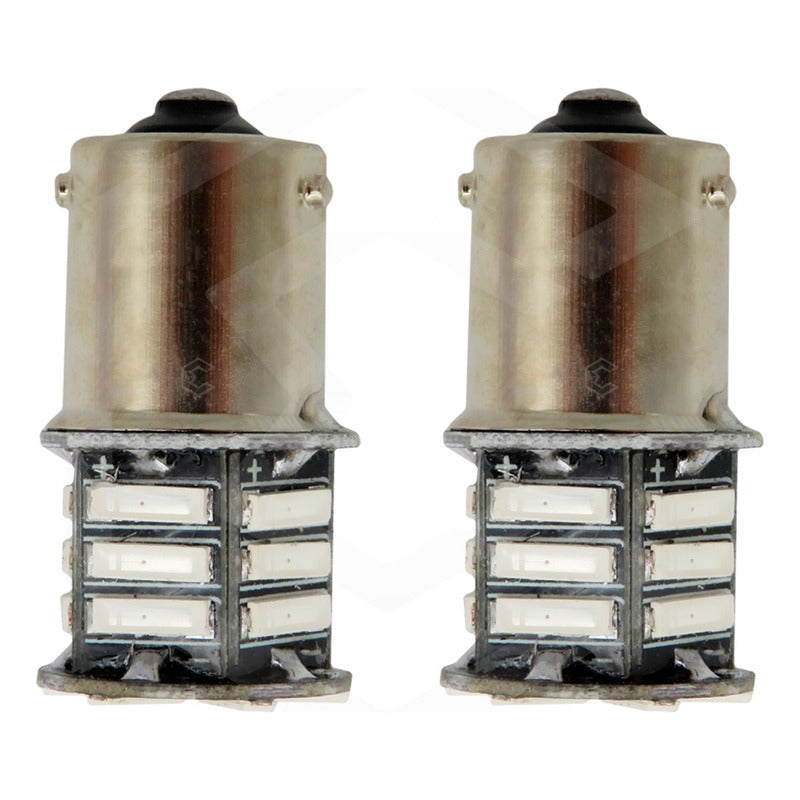 10 Focos 18 Leds 1156 1157 3156/7 7440/3 Fijo Cuartos Stop