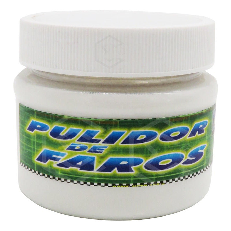 2 Pulidor Para Restaurar Faros Calaveras Gran Acabado 150gr Blanco