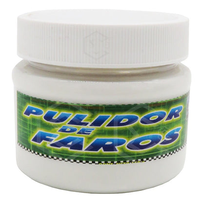 2 Pulidor Para Restaurar Faros Calaveras Gran Acabado 150gr Blanco