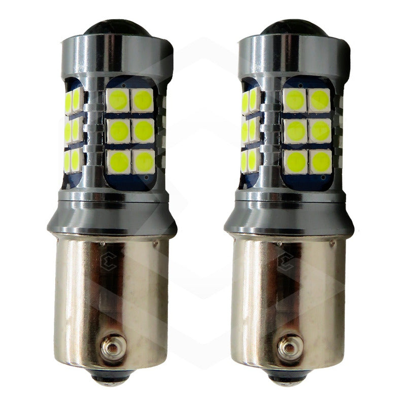 2 Focos 27 Led 1156 1157 3157 7440 7443 No Error Stop Cuarto