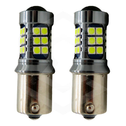 2 Focos 27 Led 1156 1157 3157 7440 7443 No Error Stop Cuarto