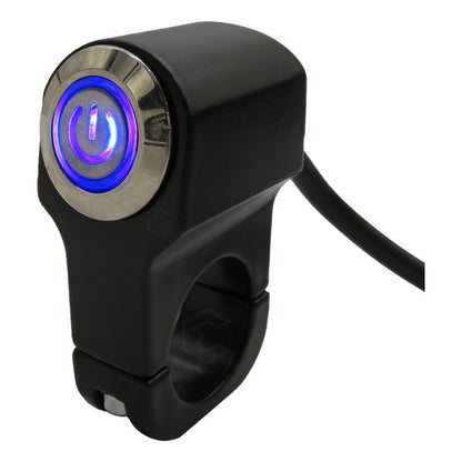 Switch Interruptor Manubrio On Off Moto Atvs Con Led 4x4