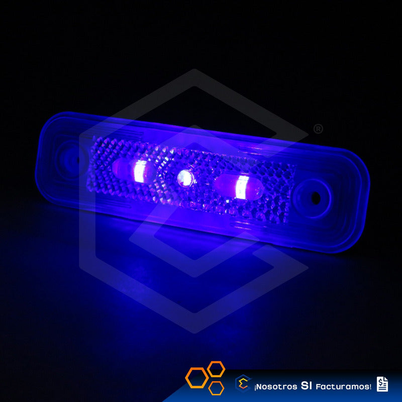 10 Plafón Cuarto Direccional Lateral Led Alta Intensidad 24v