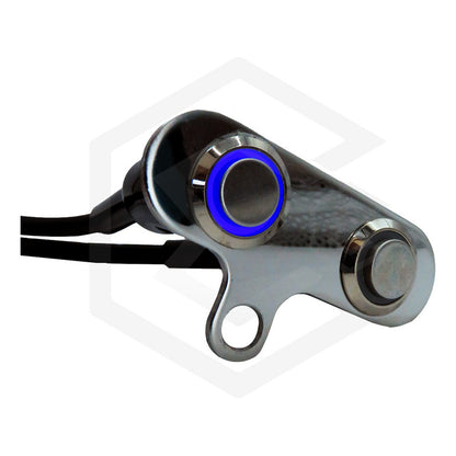 Switch Doble Para Moto Interruptor Para Luces Con Luz 1 Paso