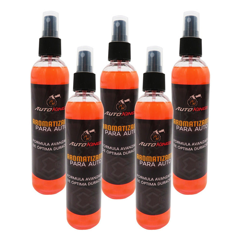 5 Aromatizantes Auto Desodorante Liquido Casa Oficina 270ml