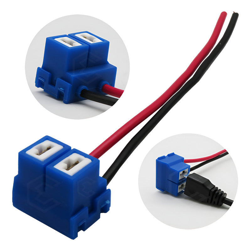 Soquet H7 Cerámica Para Auto Enchufe Conector 1pieza Calidad