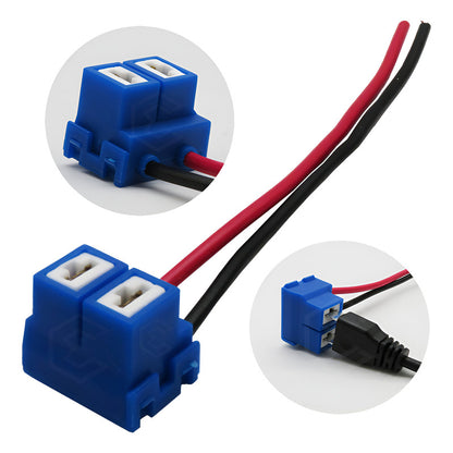 Soquet H7 Cerámica Para Auto Enchufe Conector 1pieza Calidad