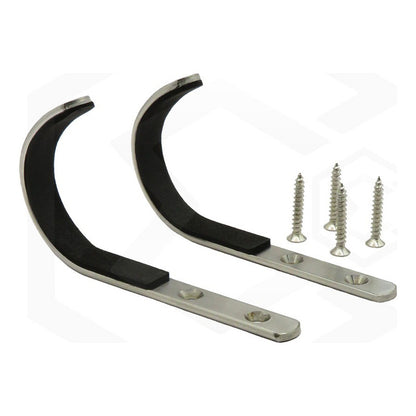 Gancho Para Colgar Rifle En La Pared De Acero Inoxidable
