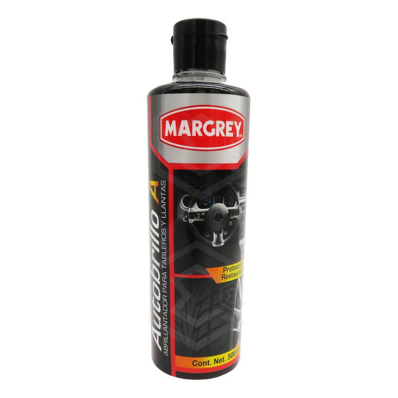 Autobrillo A 500ml Abrillanta Protege Tablero Llanta Margrey Color Blanco