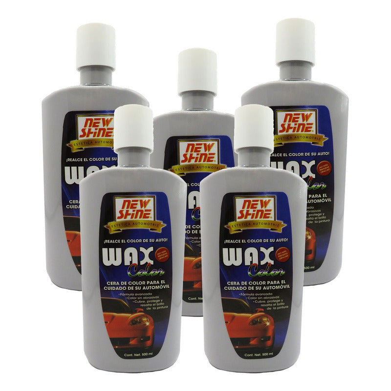5 Cera Wax De Color Proteje Y Resalta El Brillo En Pintura