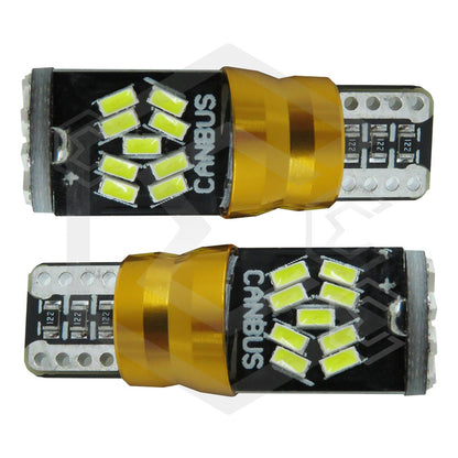 Par De Focos De Pellizco T10 Canbus 27 Leds Super Potentes