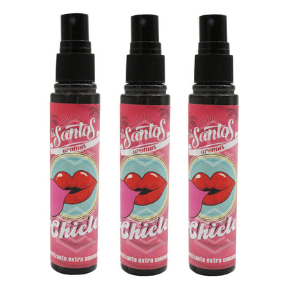 3 Aromatizante Botella Spray Liquido 60ml Auto Casa Ambiente