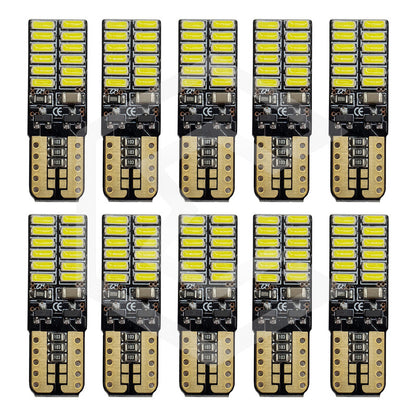 Kit 5 Par Focos De Pellizco 24 Led Canbus Alta Intensidad