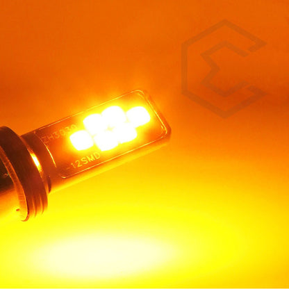 2 Focos 12 Led Canbus Cuarto Stop 12-24v 1156 57 3157  7507