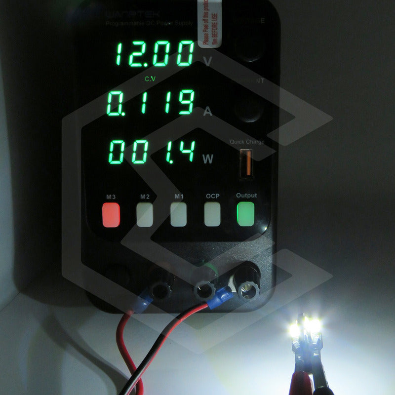 Kit 5 Par Focos De Pellizco 8 Led Canbus Alta Intensidad 12v