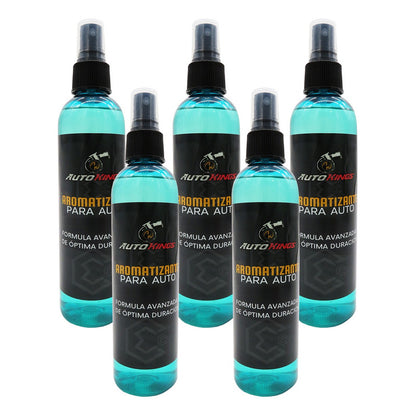 5 Aromatizantes Auto Desodorante Liquido Casa Oficina 270ml