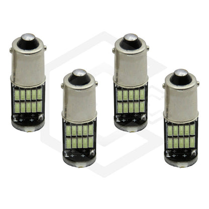 4 Focos De Pellizco 26 Led T11 Ba9s Bay9s Canbus 12v
