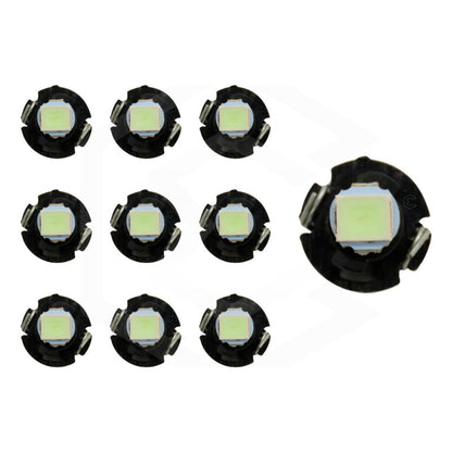 Kit 10 Focos Led T3 T4.2 T4.7 Clúster Para Tablero Fija 12v