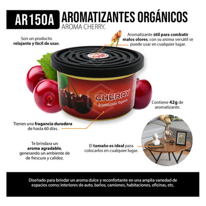 Aromatizante Auto Camioneta Casa Aroma A Escoger 42g Lata