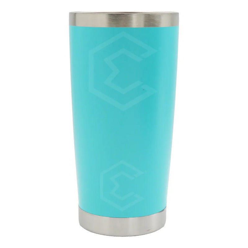 Termo Vaso Personalizado Nombre O Logo Láser 20oz Acero Inox Menta