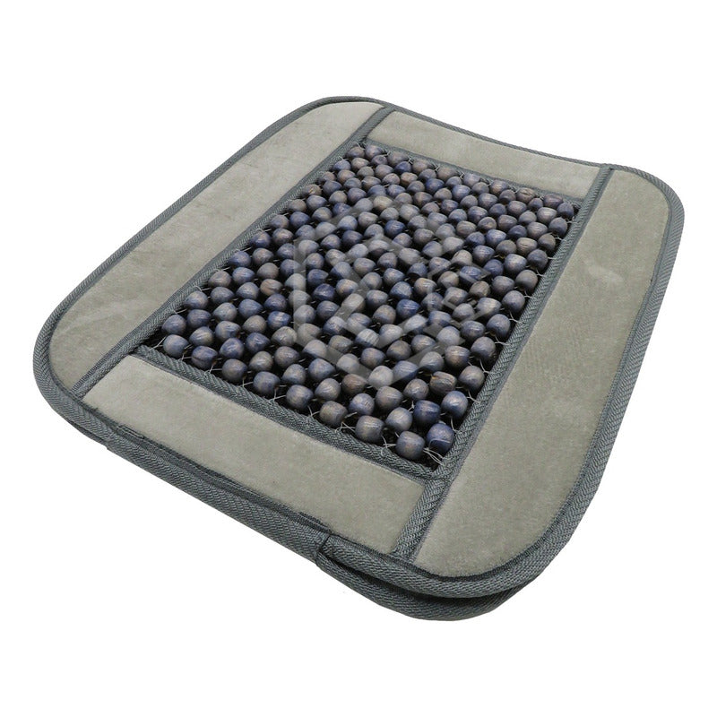 Respaldo Universal Asiento Bolitas De Madera Color A Elegir