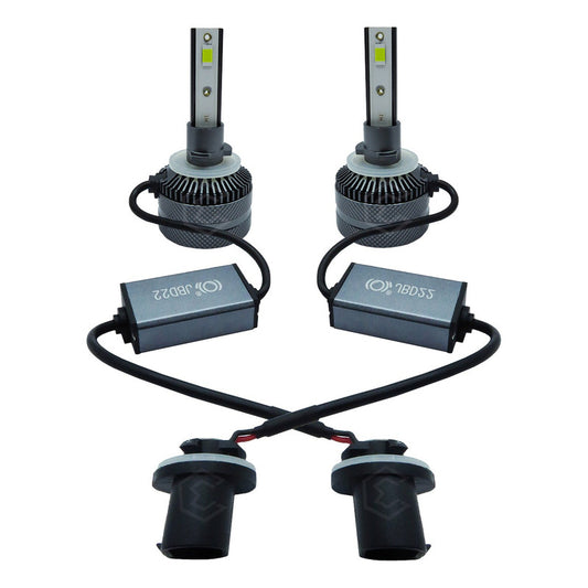 Kit Focos 880 12 Led Csp 9-30v 33.9w Reales Alta Baja 8000lm 880