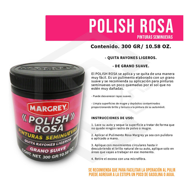 3 Polish 300gr Blanco,rojo,rosa Alto Brillo Grano A Elegir