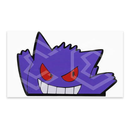 2 Calcomanía Gengar Pokemon  Vinil Auto Moto 20cmx13cm