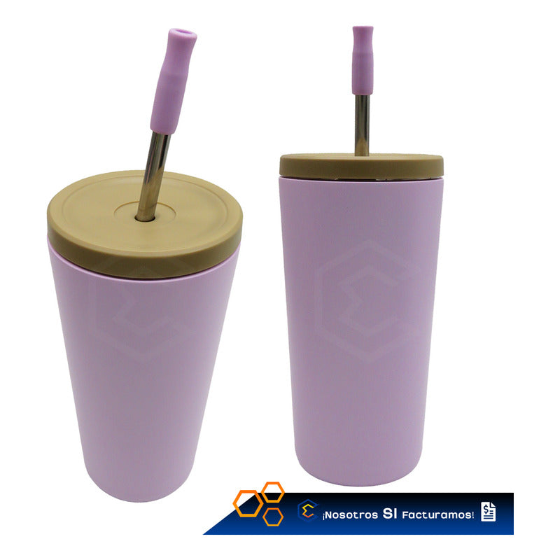 Termo Vaso Personalizado Nombre Logo Láser 750ml Acero Inox
