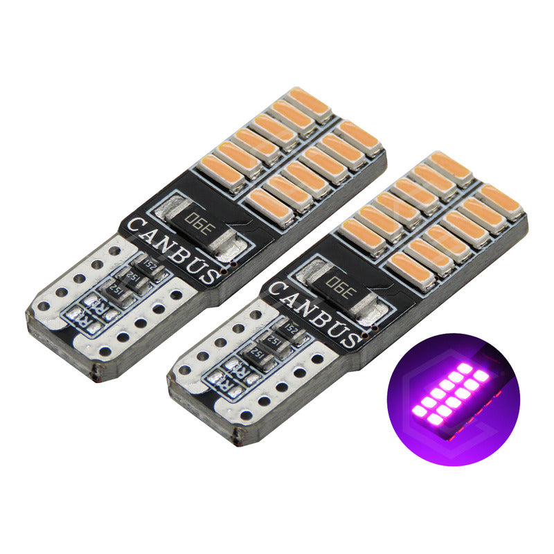 Par De Focos Pellizco 24 Leds Con Canbus Alta Intensidad 12v
