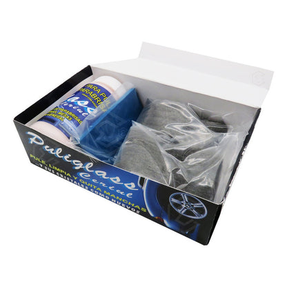 Pulidor De Vidrio Y Cristal Limpiador Quita Mancha Puliglass