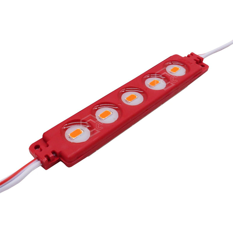 20 Modulos De 5 Leds 5630 Hiper Led Ip65 Contra Agua Color