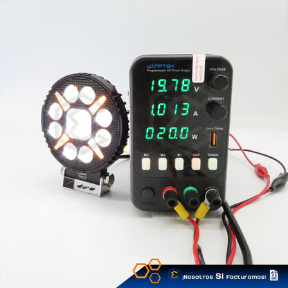 Par De Faros 24 Leds Bicolor Fijo Secuencial 12-24v