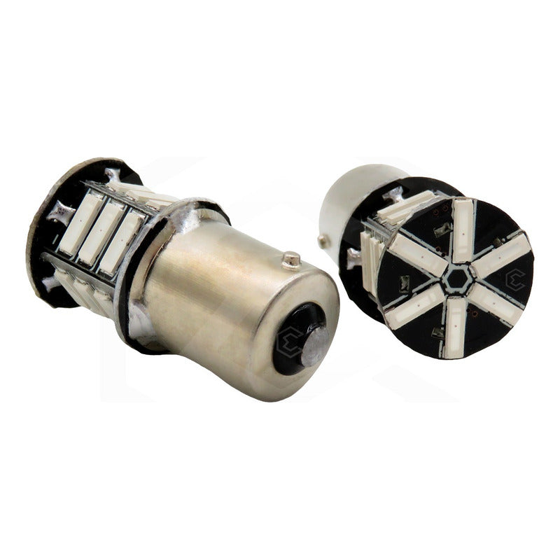 10 Focos 18 Leds 1156 1157 3156/7 7440/3 Fijo Cuartos Stop