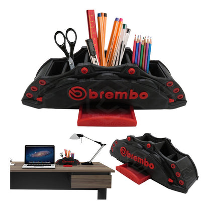Porta Lápices Organizador Escritorio Brembo Caliper 3d Petg