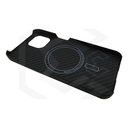Funda Case De iPhone 13-14 Fibra De Carbono 100% Real