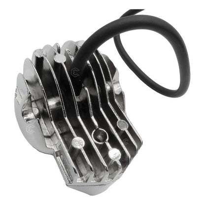 2 Faros Universal Calavera 12 Leds 3 Funciones Fijo 12-24v