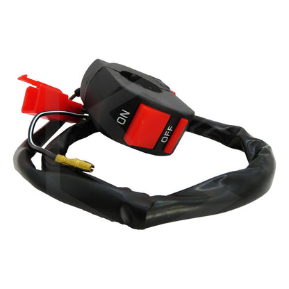 Switch Interruptor Para Moto Manubrio 2 Botones Marcha Led
