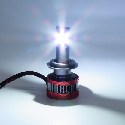Kit 2 Focos Led H7 Csp Canbus Ventilador Alta Baja 16000lm H7