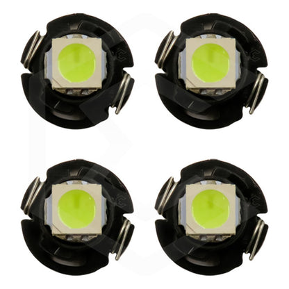 Kit 4 Focos Led T4.7 12 Mm Clúster Para Tablero Fija 12v
