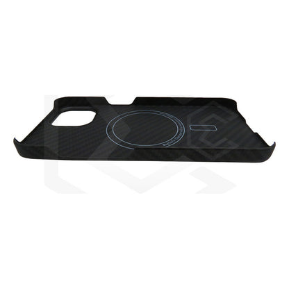 Funda Case De iPhone 13-14 Fibra De Carbono 100% Real